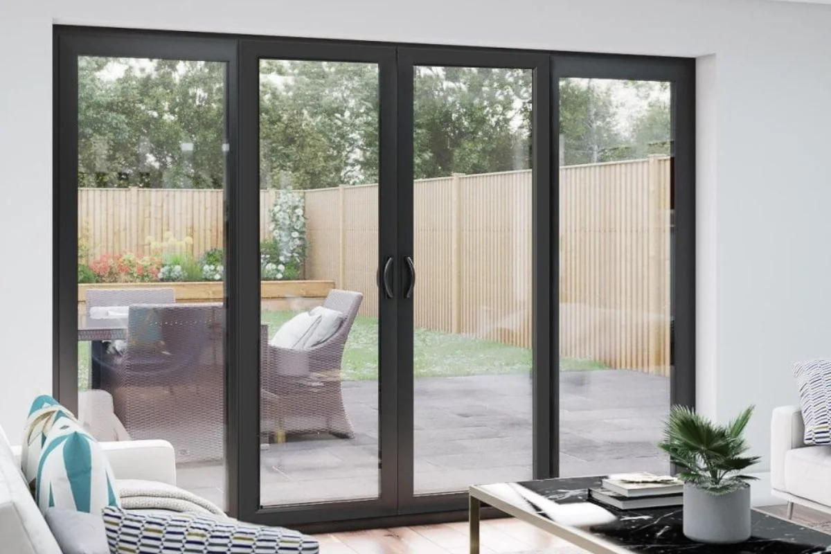 aluminium glass doors