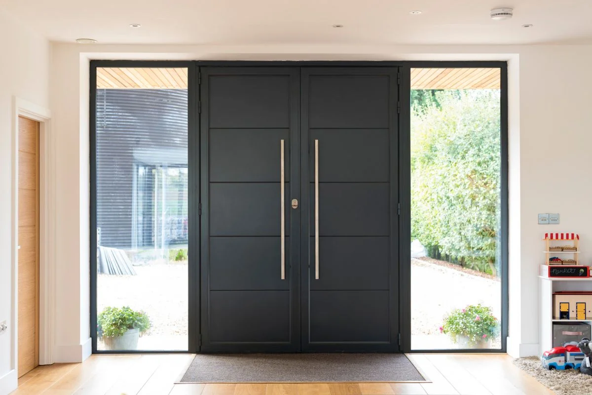 Aluminium Entrance Doors: